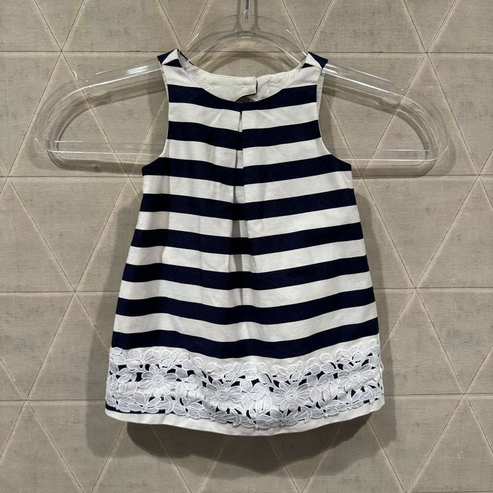 Janie and Jack striped dress - 6-12M